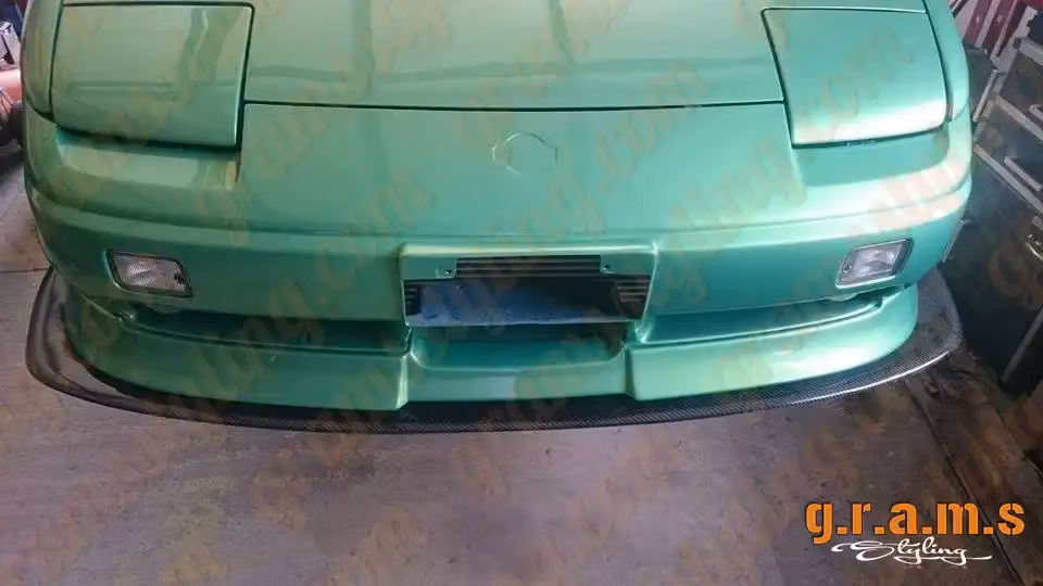 Nissan Silvia Front Bumper Splitter – Lip, 176 cm length S13