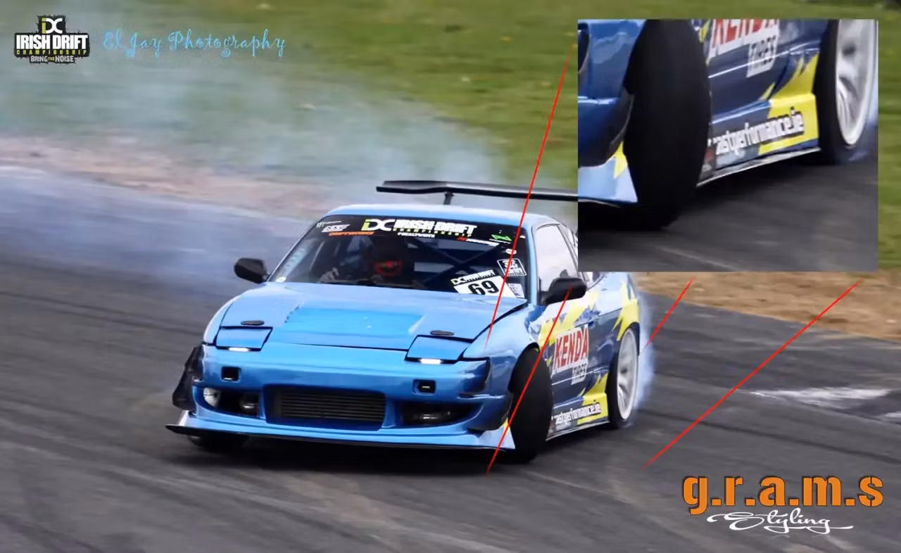 Nissan Silvia Sidesteps – Side Skirt Extensions S13