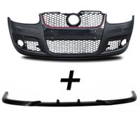 Front bumper in sports design with honeycomb grill suitable for VW Golf 5