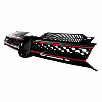 VW Golf 6 Frontgrill Emblemfri Honeycomb GTi Look - Type 3