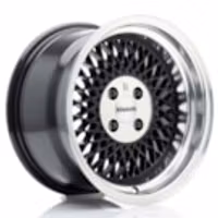 Klutch SL1 16x8 ET15 4x100 Gloss Black w/ Machined Lip