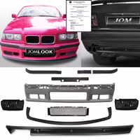 Bumper incl. Foglights smoke and rear skirt suitable for E36 Limo Coupe Cabrio not fit for M3 Model