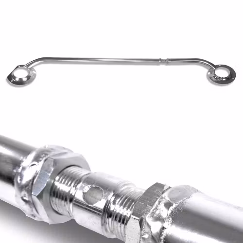 Aluminium Strut Tower Brace adjustable suitable for Audi A3 8L, VW Golf 4 and Skoda Octavia 1U year 00-04