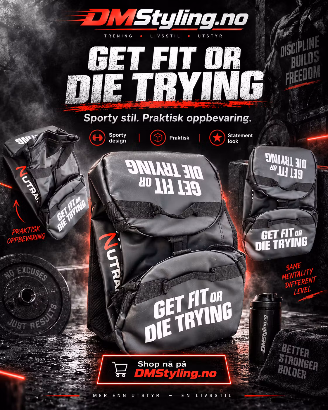 Get fir or die trying bag