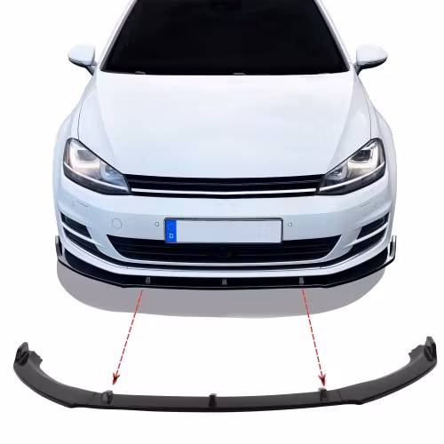 Front spoiler lip suitable for VW Golf 7 year 2012 - 2019