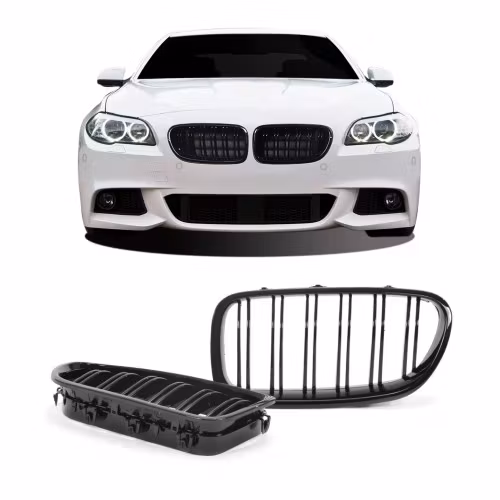 Kidney grilles suitable for BMW 5 Series F10/F11, 2010-2017