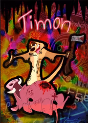 TIMON & PUMBA POSTER 50X70