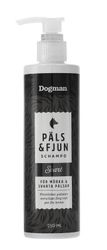 Dogman Schampo Päls o Fjun Svart 250ml