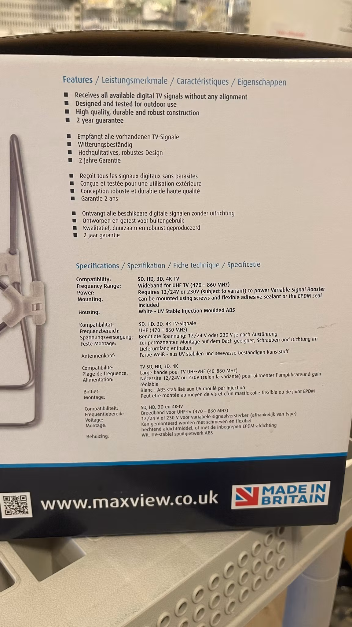 TV - antenne, Maxview