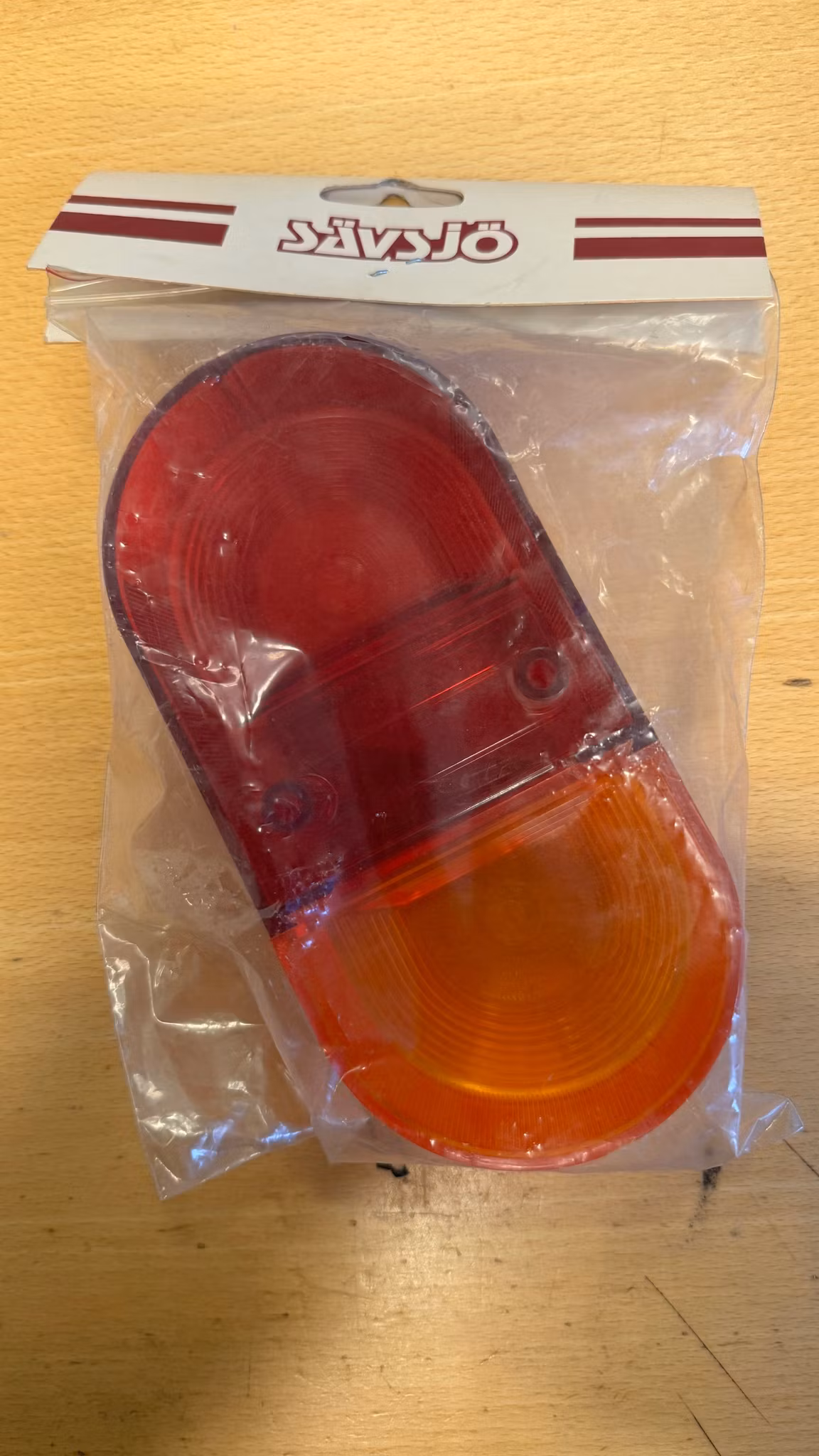Baklyktglass Sävsjø / Polar, oval form