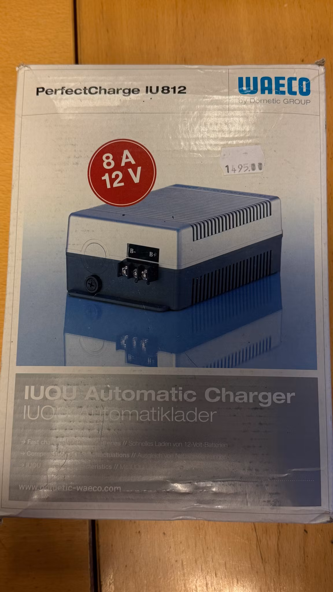 Lader WAECO, 12V / 8A