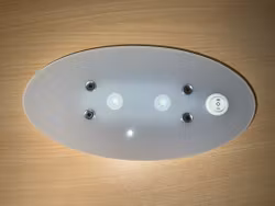 Lampe tak, LED oval
