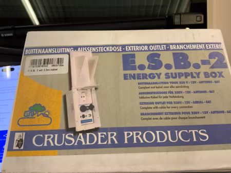 Strømboks Med uttak TV/12V