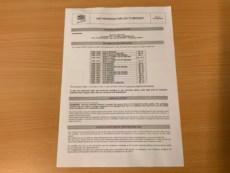 Tv feste, Prosjekt 2000, uttrekk / ledd