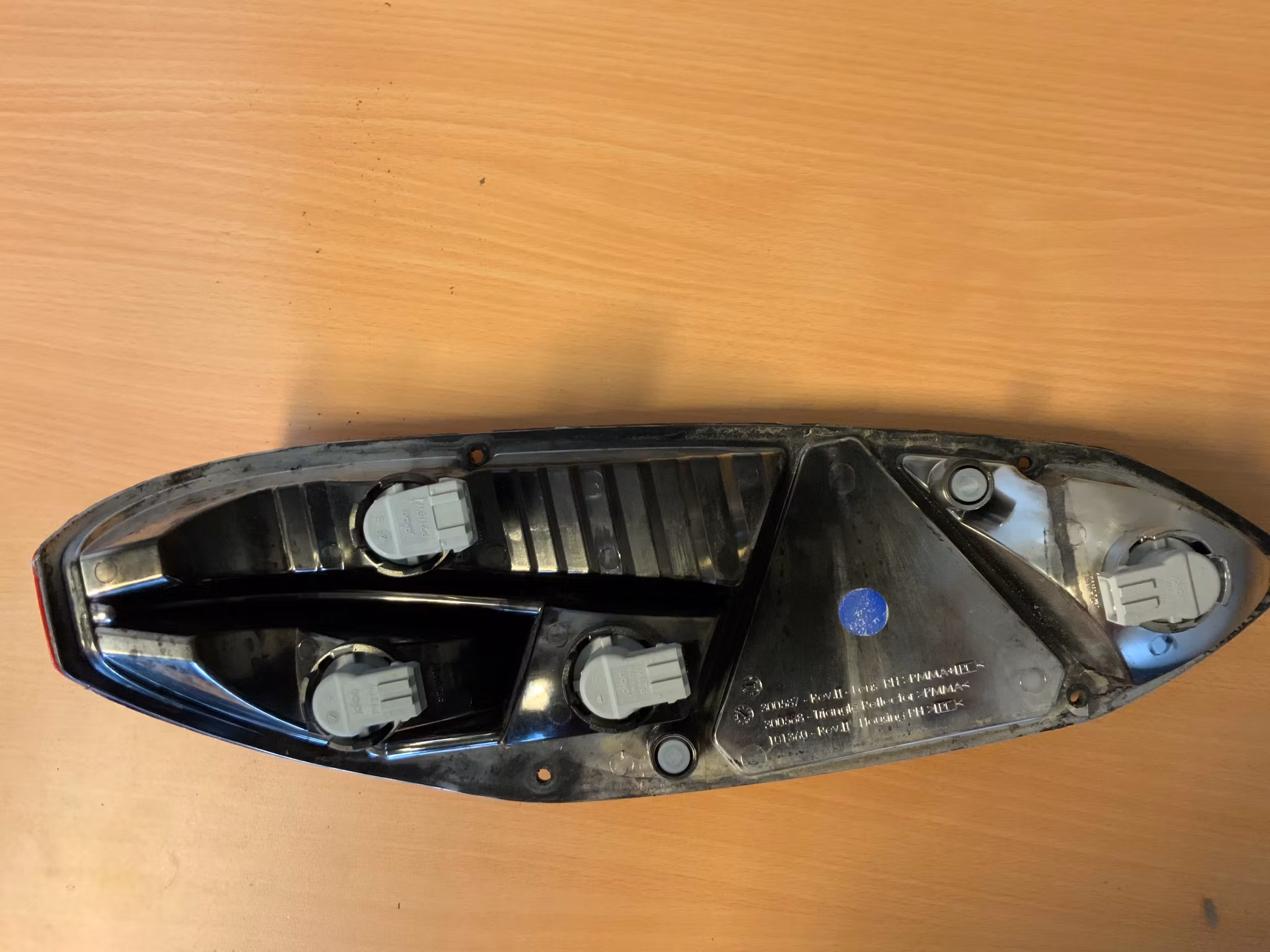 Baklykt LMC / TEC, høyre side, 2012 -  Brukt