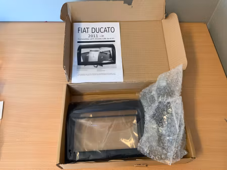 Ramme 2-din radio, Fiat Ducato 2011-