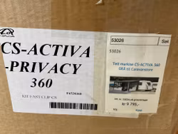 Telt markise CS-ACTIVA 360, Grå til Caravanstore