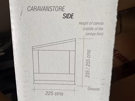 Sidepanel Inaca til Caravanstore venstre side