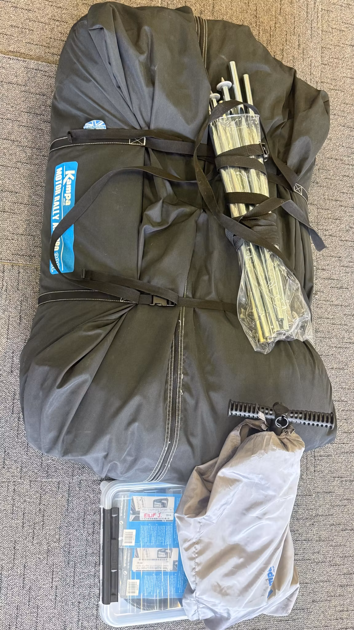 Kampa Lufttelt. Motor Rally Air Pro 390