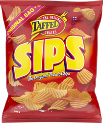 Taffel - Sips saltade potatischips 130g