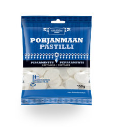 Pohjanmaan - pepparmyntspastiller 150g