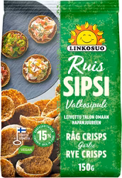 Linkosuo - Rågchips vitlök 150g KORT DATUM 18/8
