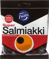 Fazer - Super Salmiakpastiller 80g