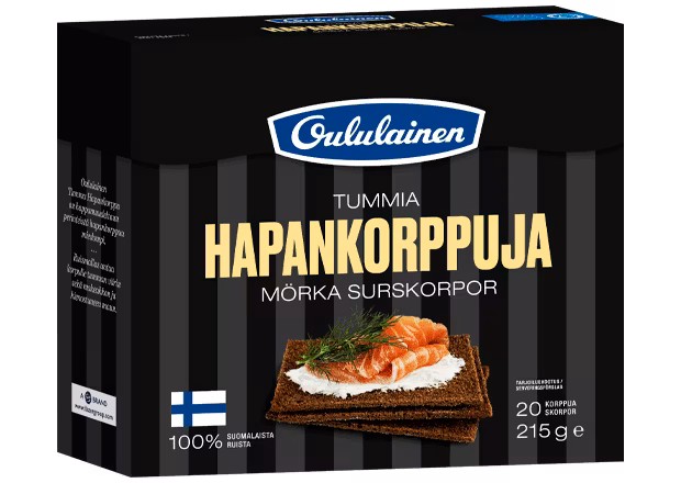 Oululainen - Mörka surskorpor 215g