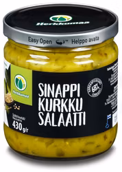 Herkkumaa - Senapgurksallad 430g