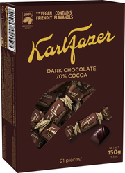 Fazer - Dark 70% chokladpraliner 150g