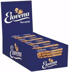 Elovena - tranbär-kinuski mellanmålskex 30g