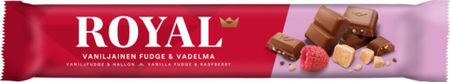 Royal - Vaniljfudge hallon 45g KORT DATUM 21/8
