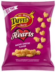 Taffel - Hearts majssnacks Nacho 200g