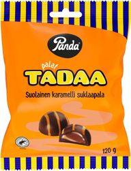 Panda - Palat Tadaa saltade caramell choklad bit 120g