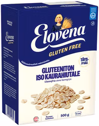 Elovena - stora fullkornshavregryn 500g glutenfria
