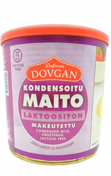Dovgan - sötad kondenserad mjölk 950g/732ml laktosfri