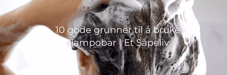 10 gode grunner til å bruke sjampobar | Et Såpeliv