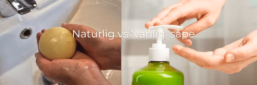 Vanlig såpe vs. naturlig, håndlaget såpe – hva er egentlig forskjellen?