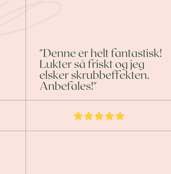 SPA, skrubbsåpe med himalayasalt og duft av sitrus
