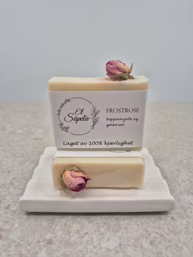 Frostrose, Peppermynte og Rosegeranium