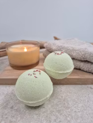 Skogens ro badebombe, Gran og Lavendel