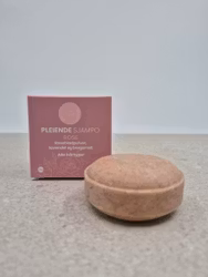 Rose sjampo, rosepulver og duft av roser