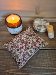 Lavendel øyepute - lilla/grønn/rosa