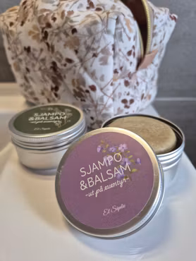 Reiseboks – sjampo & balsam ut på eventyr