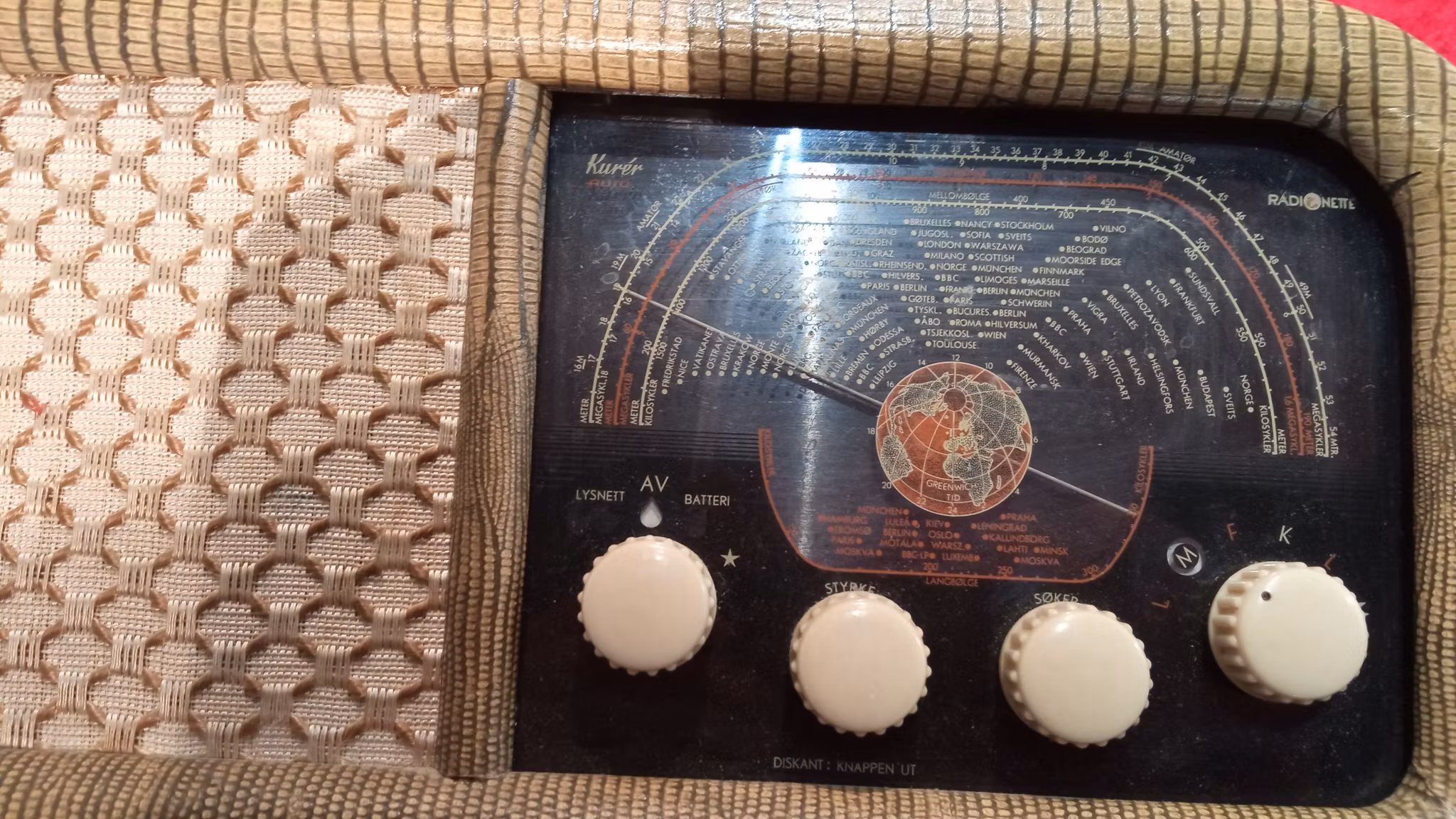 Radionette Kurér radio