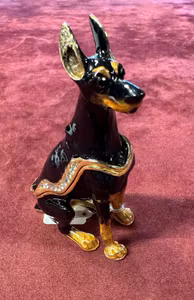 Smykkeboks Dobermann