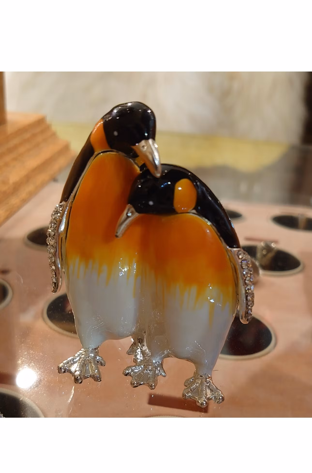 Smykkeboks Pingviner