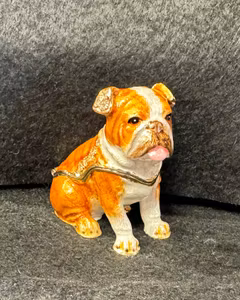 Smykkeboks Engelsk Bulldog