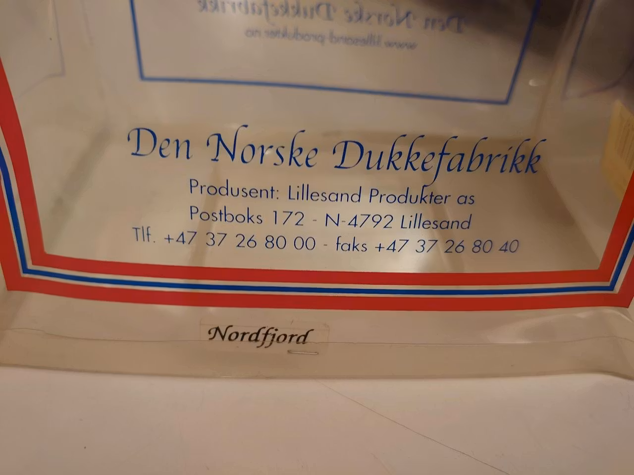 Bunadsdukke Nordfjord