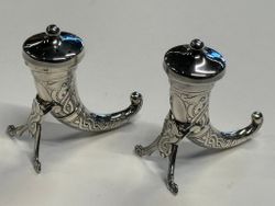 Salt og Pepper Horn i Sølv